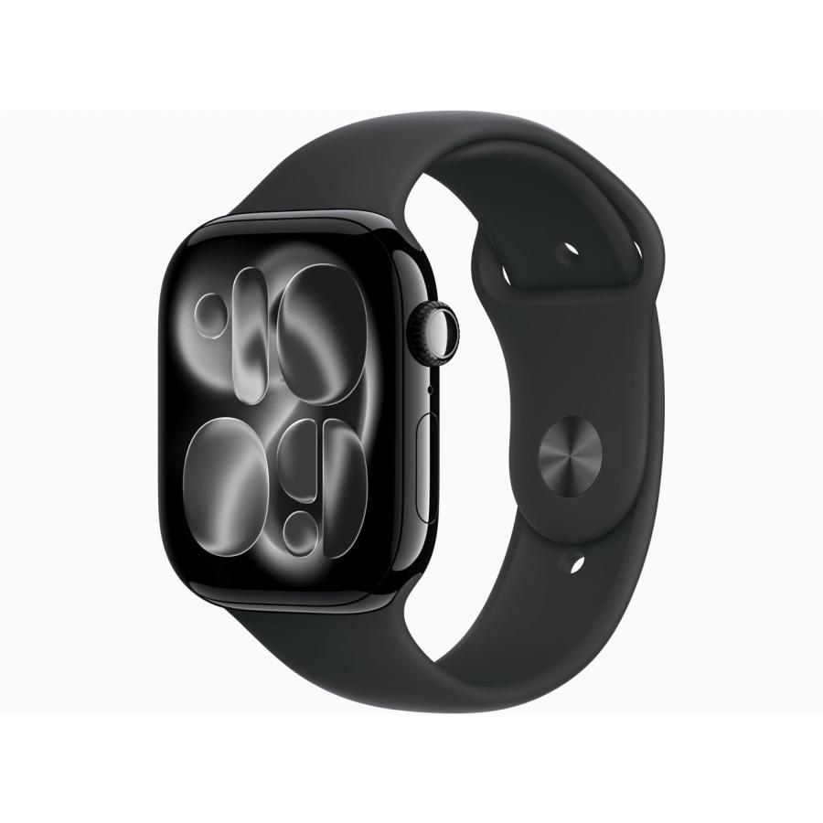 Apple Watch Series11 GPS 46mm MEUX4J/A JB ブラックスポーツバンド M