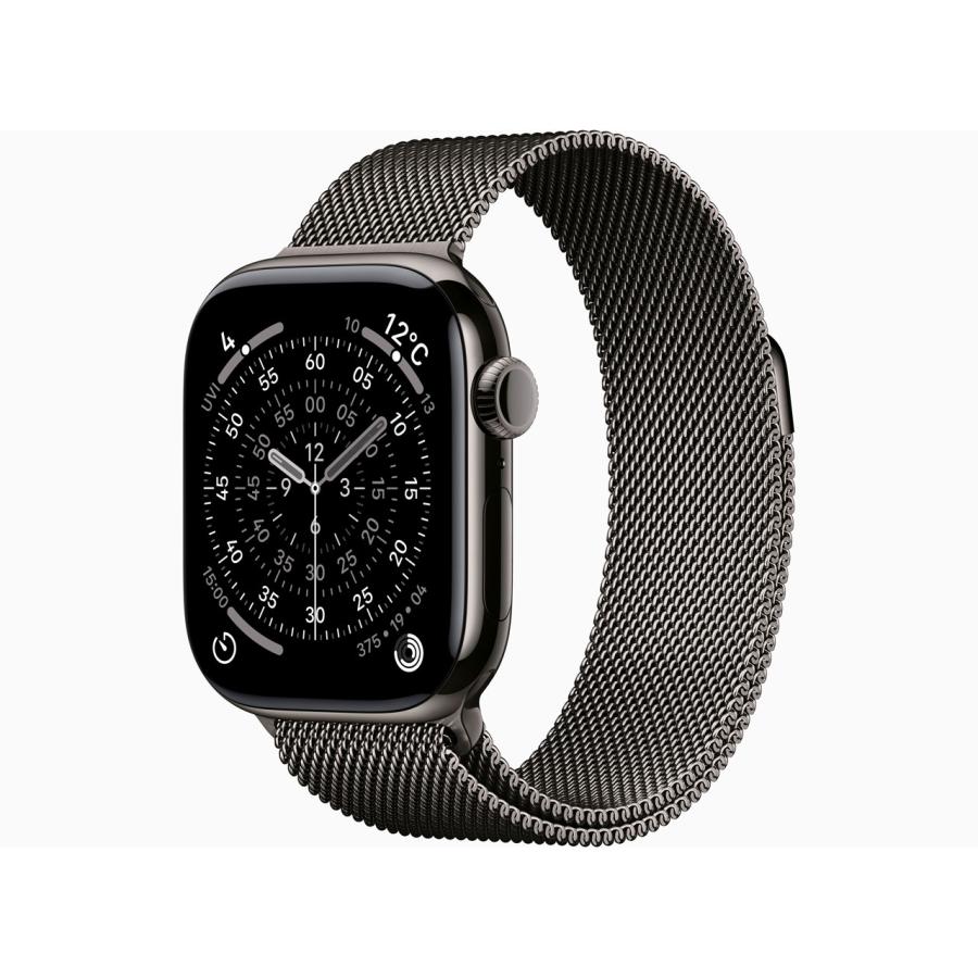 【新古品】Apple Watch Series11 セルラー 42mm MF8U4J/A STTiケース STミラネーゼループ【お取り寄せ商品（３週間から４週間程度での入荷、発送）】 Apple Watch Series11 セルラー 42mm MF8U4J/A STTiケース ST