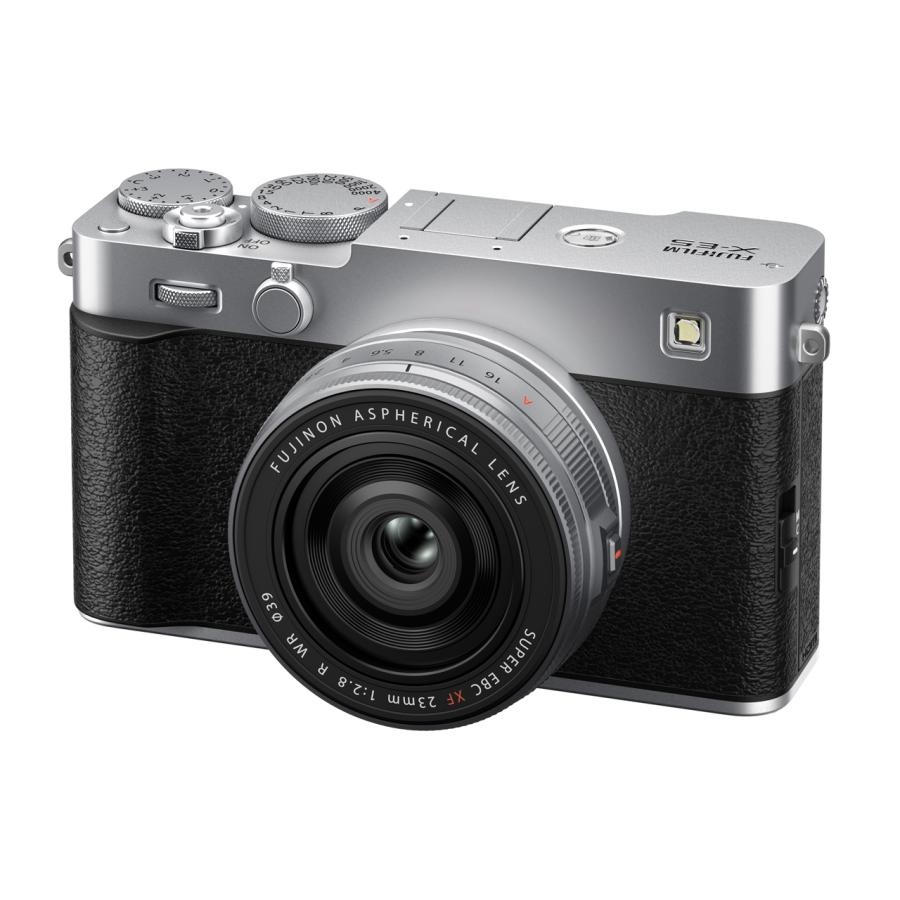 FUJIFILM X-E5 XF23mmレンズキット [シルバー]【お取り寄せ ※1ヶ月から