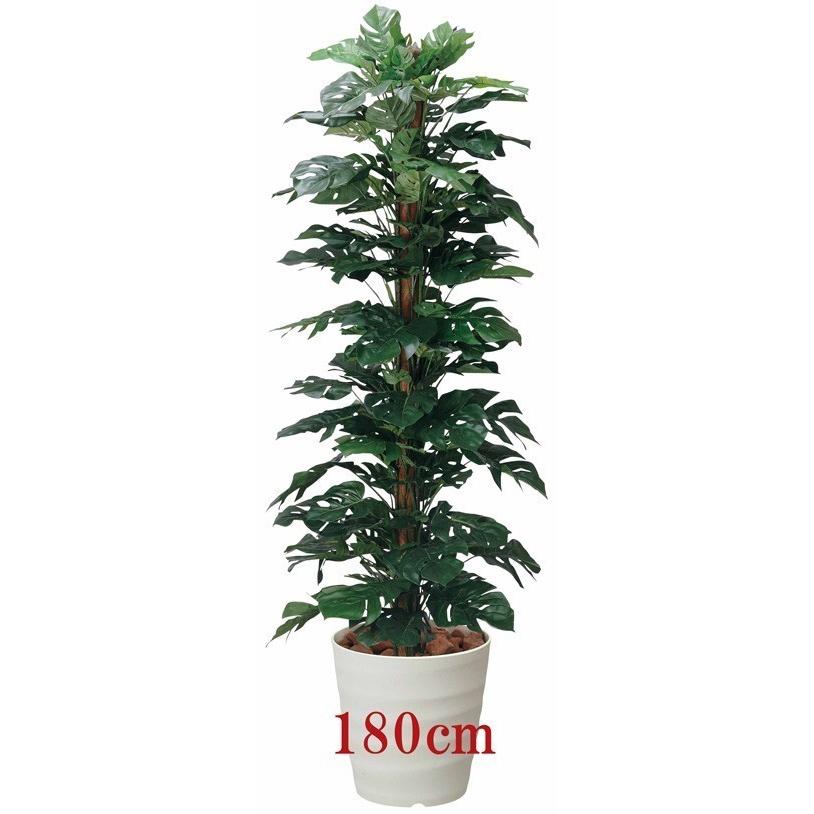 観葉植物 フェイク 人工植物 ギフト 大型 グリーン オシャレ/光触媒スプリットフィロ 180cm