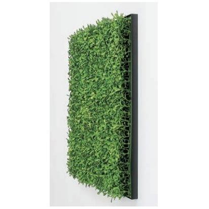 壁面緑化 連接グリーンパネル 450mm角 /人工観葉植物 フェイク  アートパネル 連接グリーン 壁付け45cmの画像