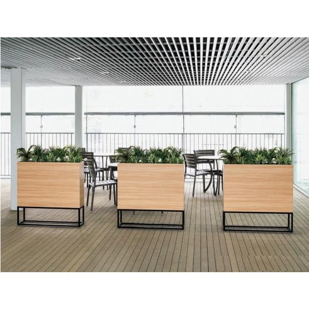 パーテーション 造花 観葉植物 フェイク 衝立 仕切り ボックスタイプ