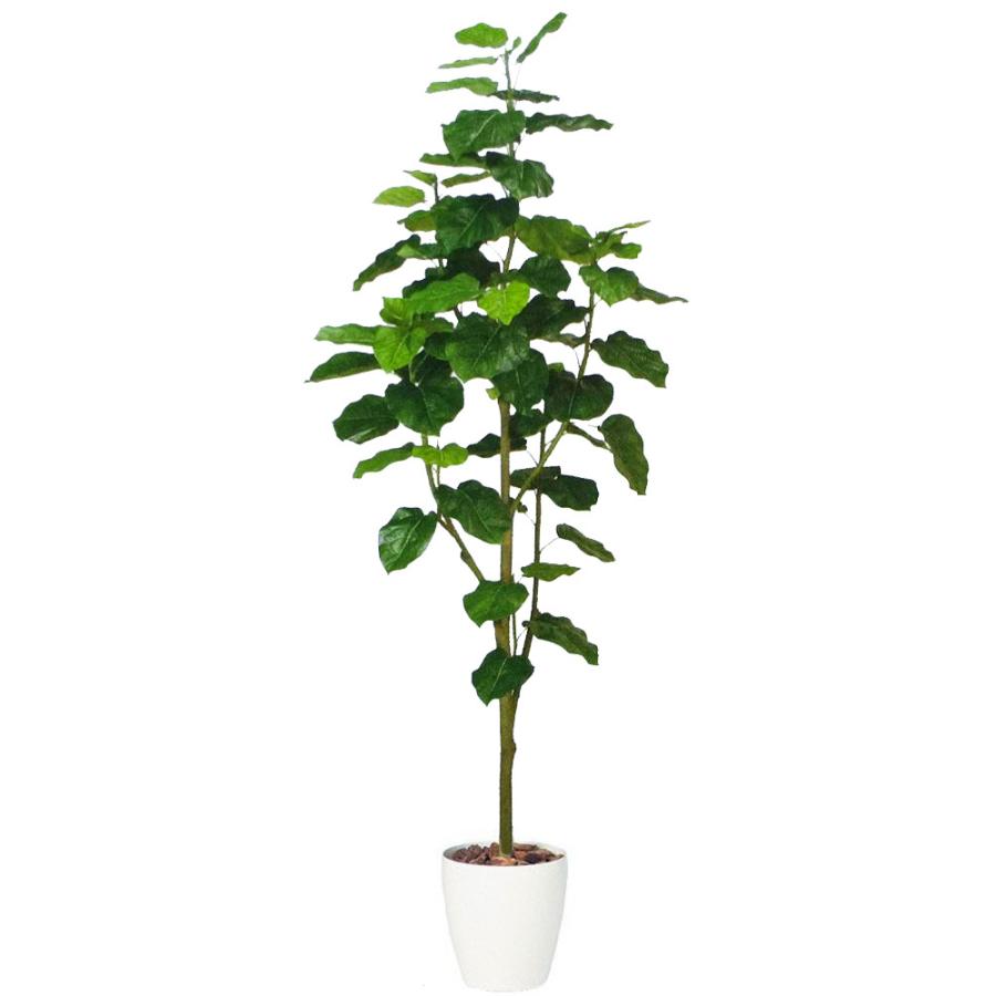 210cm 観葉植物 フェイク 人工植物 ギフト 大型 グリーン オシャレ ウンベラータ 210cm