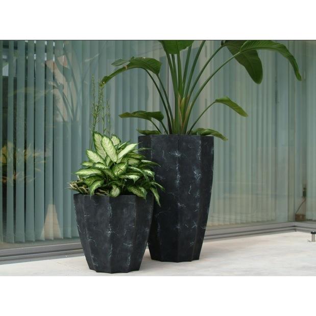 お歳暮 リアル仕上げ Frpプランター 直径49 H75cm 全2色 鉢カバー 大型 観葉植物 人工 予約販売品 Zoetalentsolutions Com