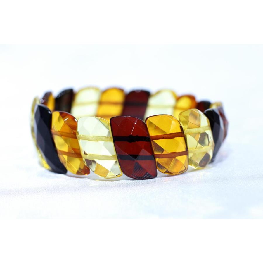 琥珀ハングルブレスレット