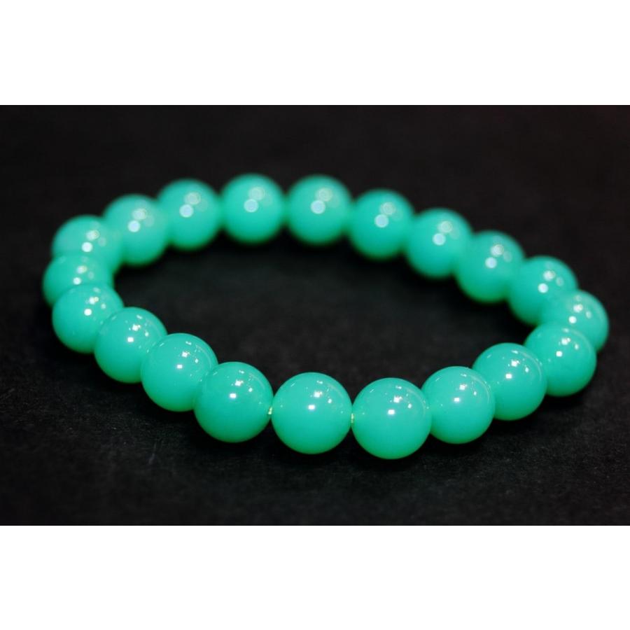 クリソプレーズ　天然石ブレスレット クリソプレーズ ブレスレット20 : 天然石のINORI - 通販 - Yahoo
