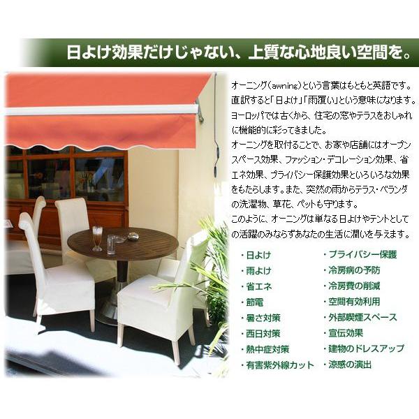 4m 電動オーニング オーニング 電動 サンシェード 日よけ オーニングテント 4m電動オーニング 一撃shop 通販 Paypayモール