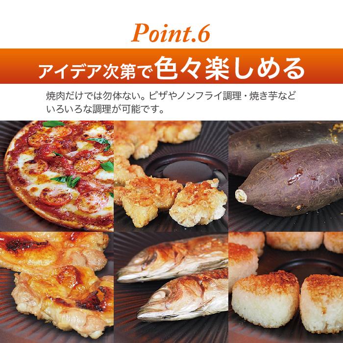 GREECHO ホットプレート 無煙 コンパクト 無煙グリル 焼肉 減脂 家庭用