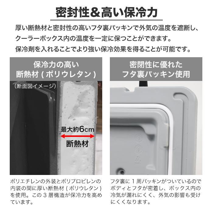 クーラーボックス 特大 75L DOLCE SPORT ハードクーラーボックス 水 