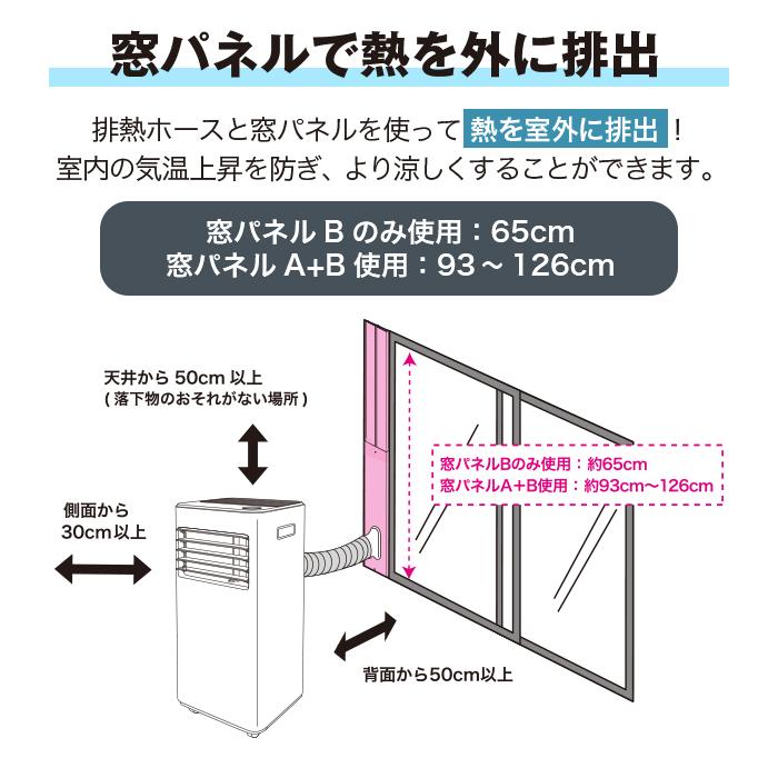 【美品１回のみ使用】スポットクーラー　2024年製　OL-A010GQ 窓枠付き 楽天市場】スポットクーラー 窓枠パネル付き 除湿器 小型