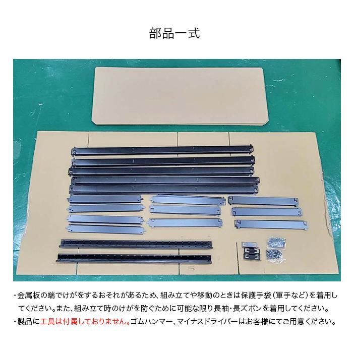 スチールラック 5段 幅120×奥行45×高さ180cm 棚板 木工板###ラックRC5