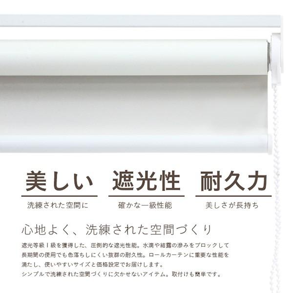 ロールスクリーン ロールカーテン ロールブラインド 幅45cm 遮光率