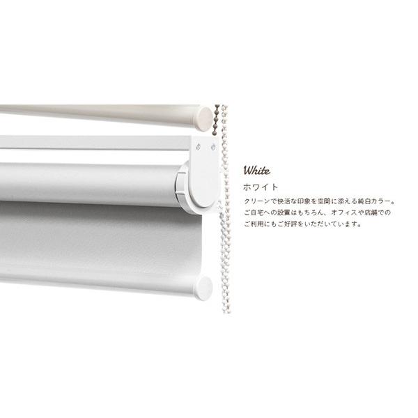 ロールスクリーン　ロールカーテン　白　突っ張り　ブラインド　遮光　200×160 ロールスクリーン ロールカーテン ロールブラインド 幅60cm 遮光率