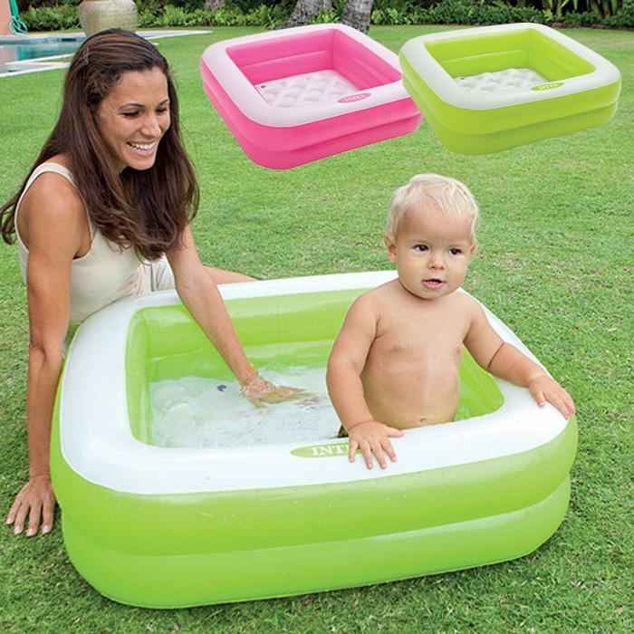 プール プレイボックスプール ビニールプール 子供用 ベビープール 家庭用 ベランダ 水遊び 浮き輪