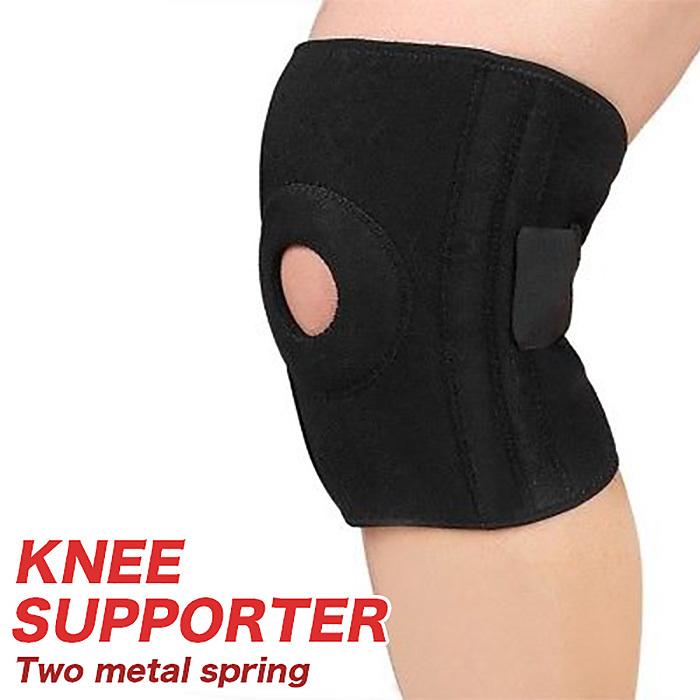 膝サポーター 膝痛サポーター 左右兼用 フリーサイズ 男女兼用