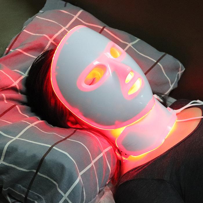美顔器 LEDフェイスマスク LED光エステ LEDマスク LED美顔器 7色 美顔器 LEDフェイスマスク LED光エステ LEDマスク LED美顔器 7色