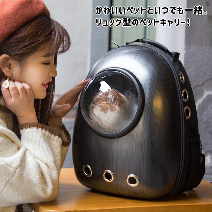 キャリーバッグ リュック 宇宙船 バックパック ドーム型窓 バック