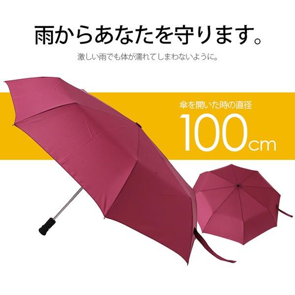 折りたたみ傘【総合ランキング1位受賞】折り畳み傘 自動開閉 高強度グラスファイバー LED搭載 雨具  丈夫 対強風 おしゃれ ###折畳傘TX1401###｜ai-mshop｜03