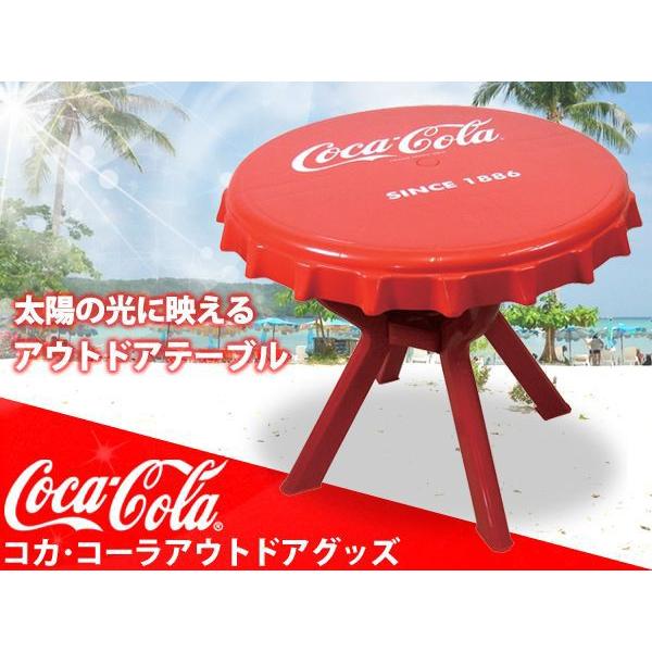 CocaCola(コカ・コーラ)アウトドアテーブル ###コカ・コーラ CocaCola(コカ・コーラ)アウトドアテーブル ###コカ・コーラ