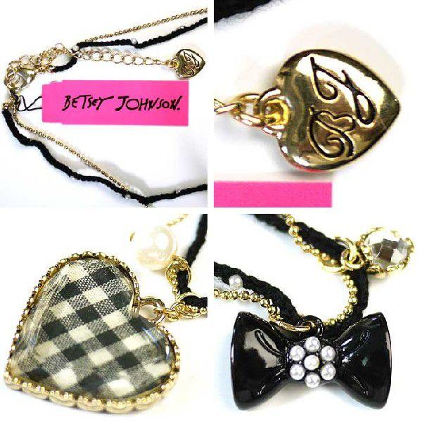 Betsey Johnson ベッツィージョンソン レディース ネックレス 紐 