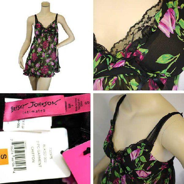 Betsey Johnson ベッツィージョンソン ベビードール Tバック Betsey Johnson ベッツィージョンソン ベビードール Tバック