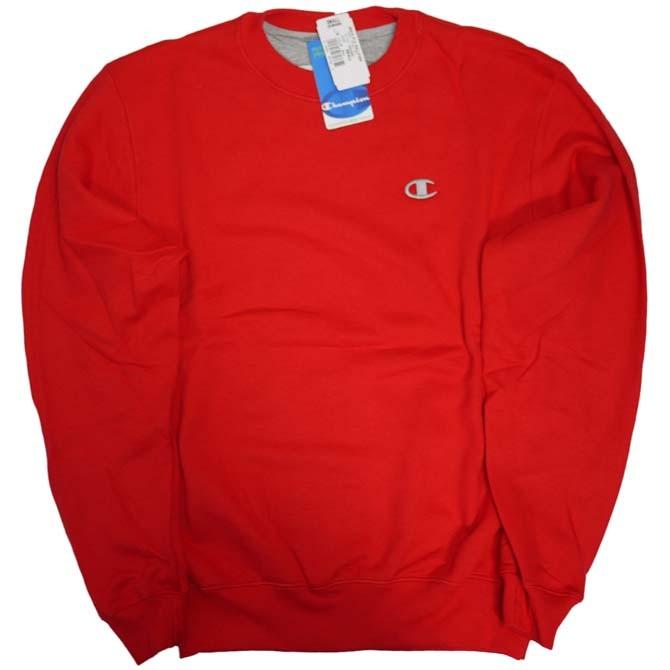 Champion（チャンピオン） スウェット メンズ トレーナー 裏起毛 赤
