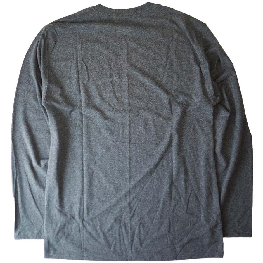 Champion（チャンピオン） Tシャツ メンズ ロンT 長袖 黒灰 グレー