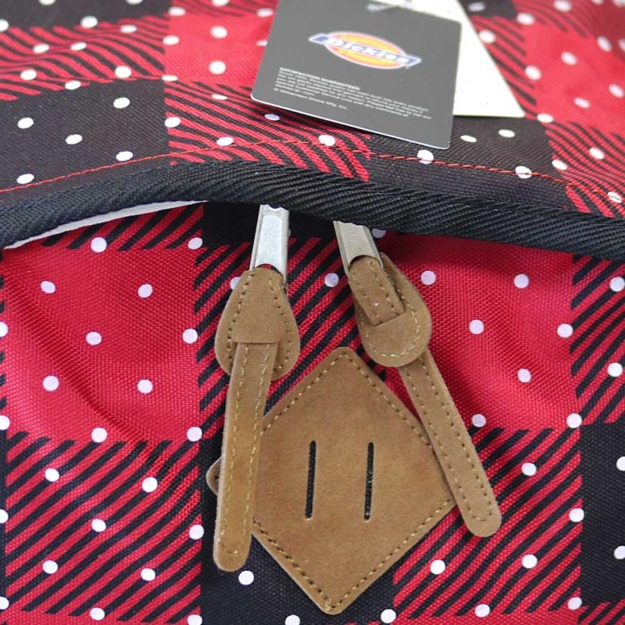 ディッキーズ　バッグ　レッド　ブラック ディッキーズ Dickies Dickies WBELT STUDENT BACKPACK / 新生活 通学