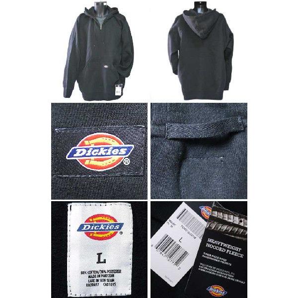 Dickies（ディッキーズ） フードパーカー メンズ ジップアップ/黒 