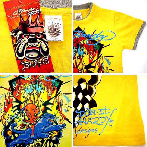 Ed Hardy（エド・ハーディー） Tシャツ キッズ 男の子 女の子 半袖 2