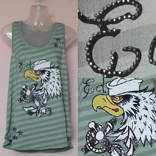 Ed Hardy ストーン レディース タンクトップ