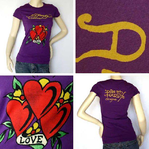 Ed Hardy（エド・ハーディー） Tシャツ レディース 半袖 チュニック 3