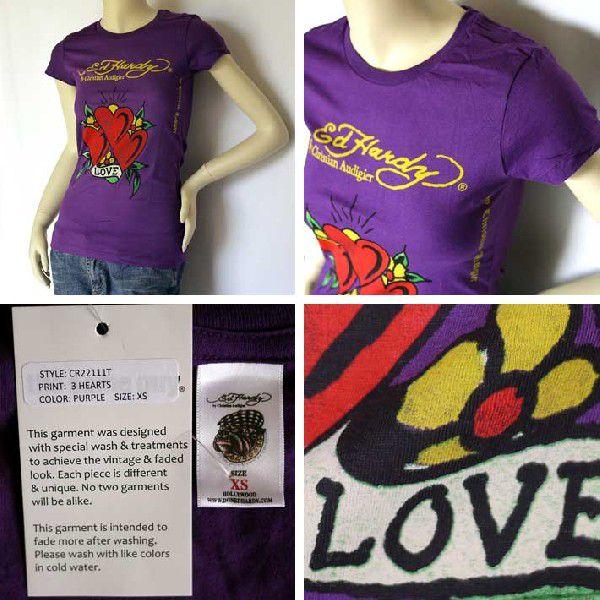Ed Hardy（エド・ハーディー） Tシャツ レディース 半袖 チュニック 3