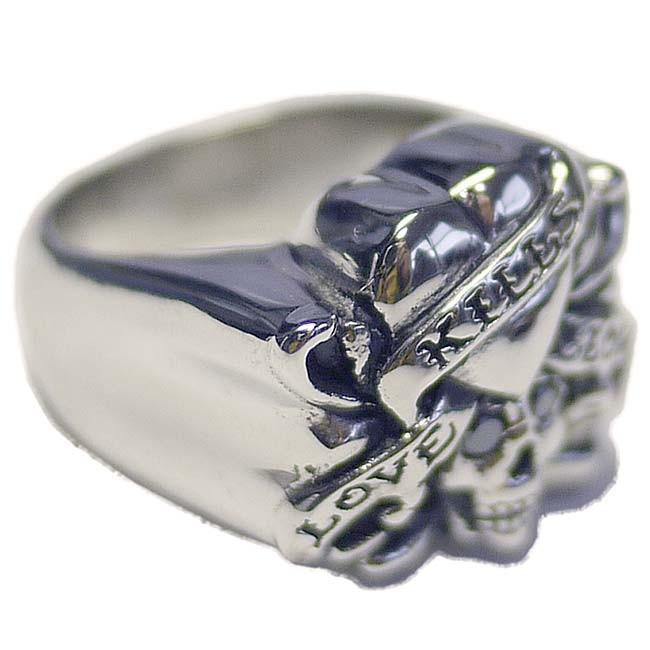 エドハーディー リング 指輪 ロゴ アクセサリー EDHARDY 9298 Ed Hardy エドハーディー ロゴ リング 約20〜20.5号の間位