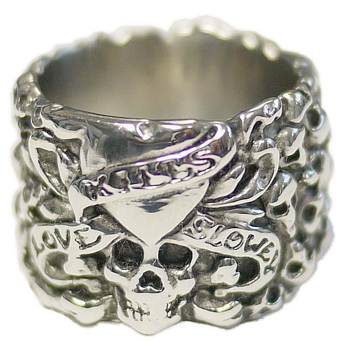 Ed Hardy（エド・ハーディー） エドハーディ リング ペア 指輪 スカル