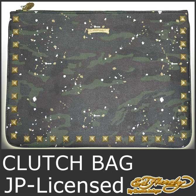 Ed Hardy（エド・ハーディー） クラッチバッグ メンズ ビジネスバッグ 