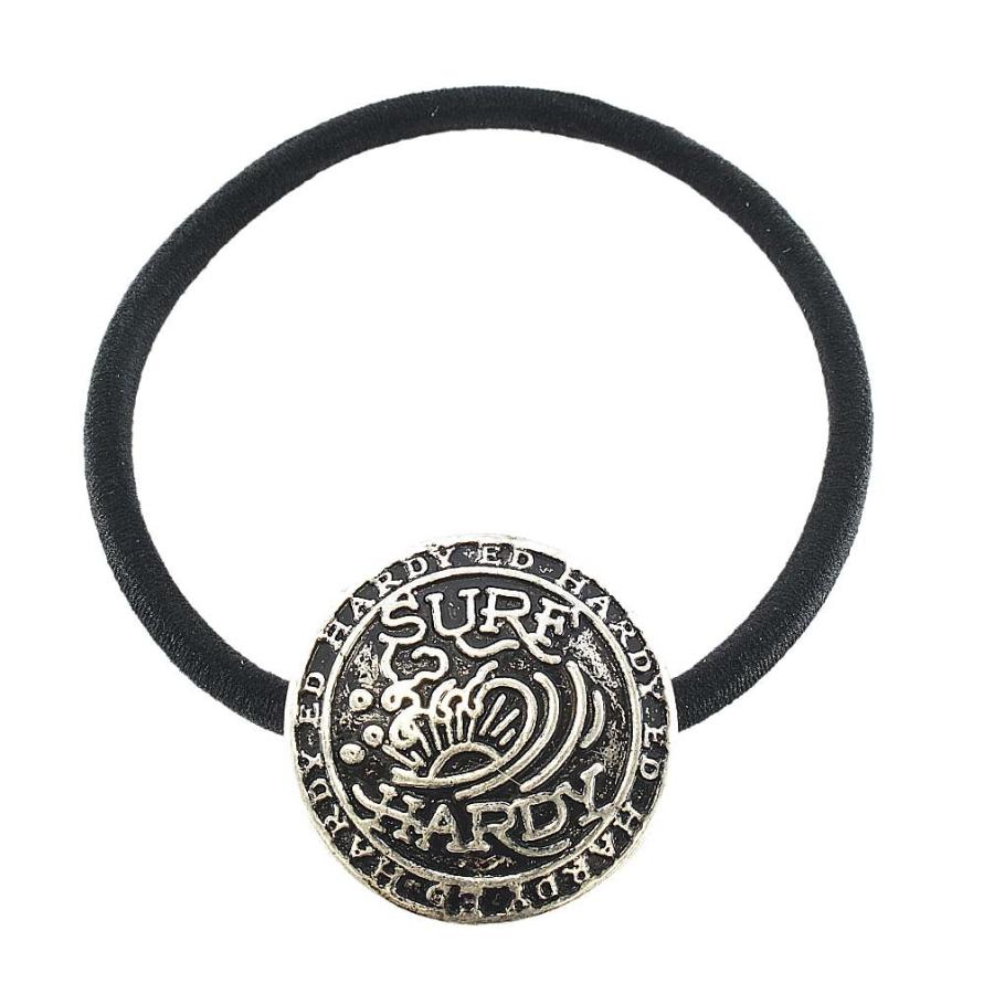 Ed Hardy（エド・ハーディー） コンチョ ポニー ヘアゴム アクセサリー