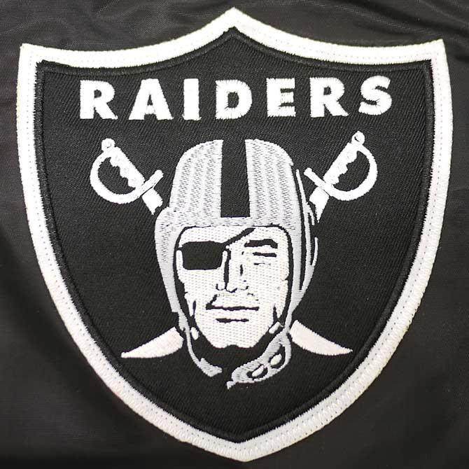 MAJESTIC レイダース スタジャン Oakland Raiders