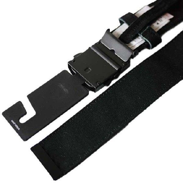 NIXON 9095 ニクソン ベルト スエード ガチャベルト 黒 ブラック
