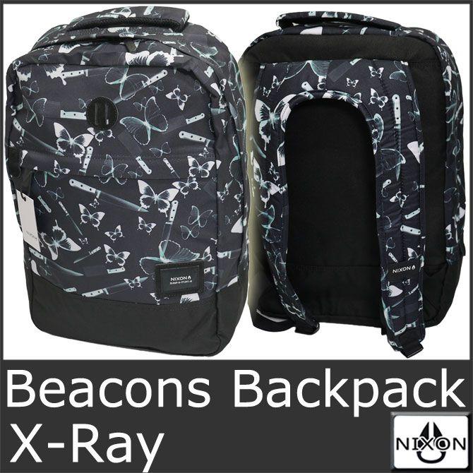 ニクソン リュック メンズ レディース バックパック ビーコンズ 蝶 バタフライ Beacons Backpack X-Ray C2190 NIXSON 9115｜ai-na