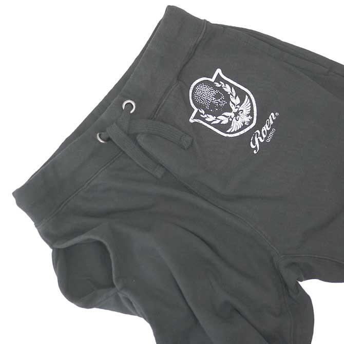 Roen（ロエン） パンツ スウェット メンズ スタッズ ズボン 黒