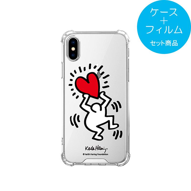キースヘリング iPhone11ProMax スマホケース ケース カバー クリア