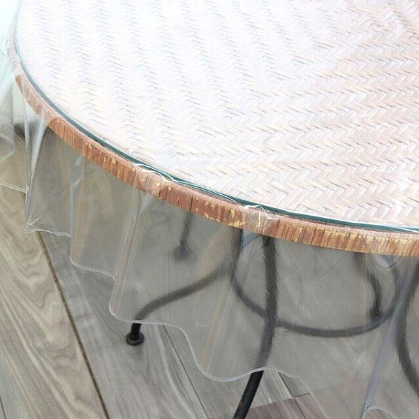 透明ビニール テーブルクロス150×230cm ビニールカーテン 代用にも