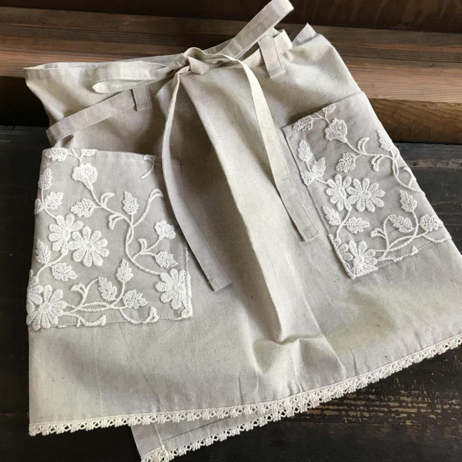 ai あすつく エプロン 人気のカフェカーテンがエプロンになりました