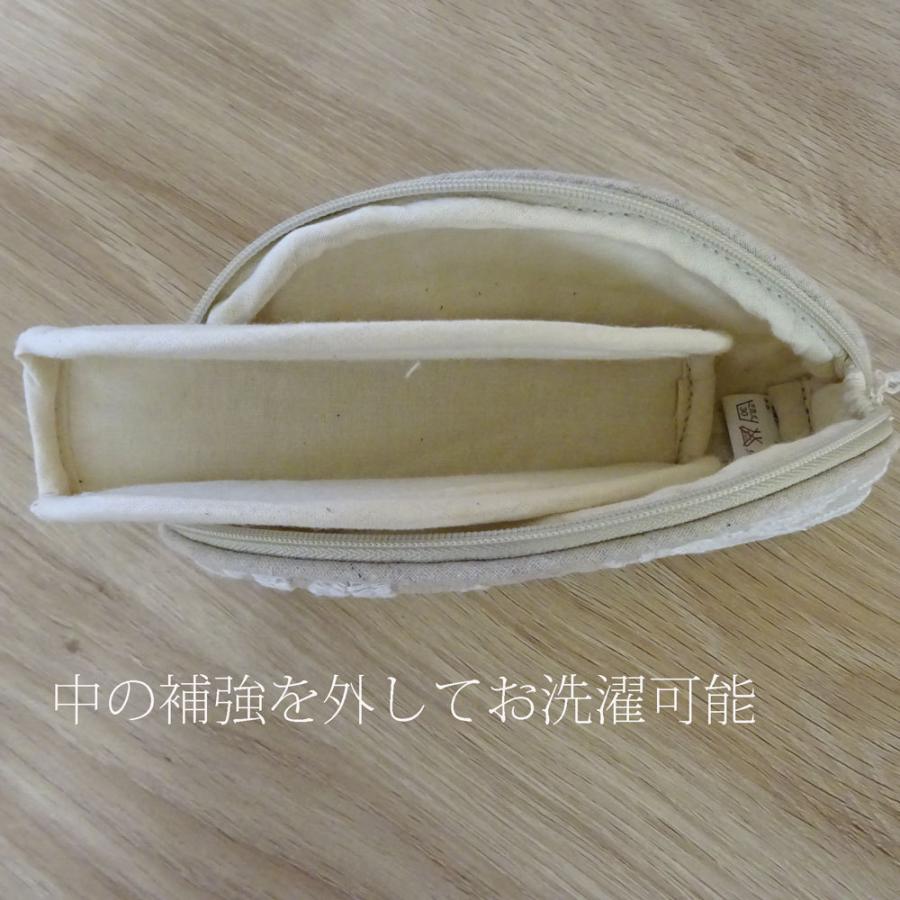 即納 人気のカフェカーテンが眼鏡ケースになりました ［cl25］ 布製 アイボリーチュール リネンベージュ 誕生日 結婚祝い ギフト プレゼント zk 母の日 |  | 02