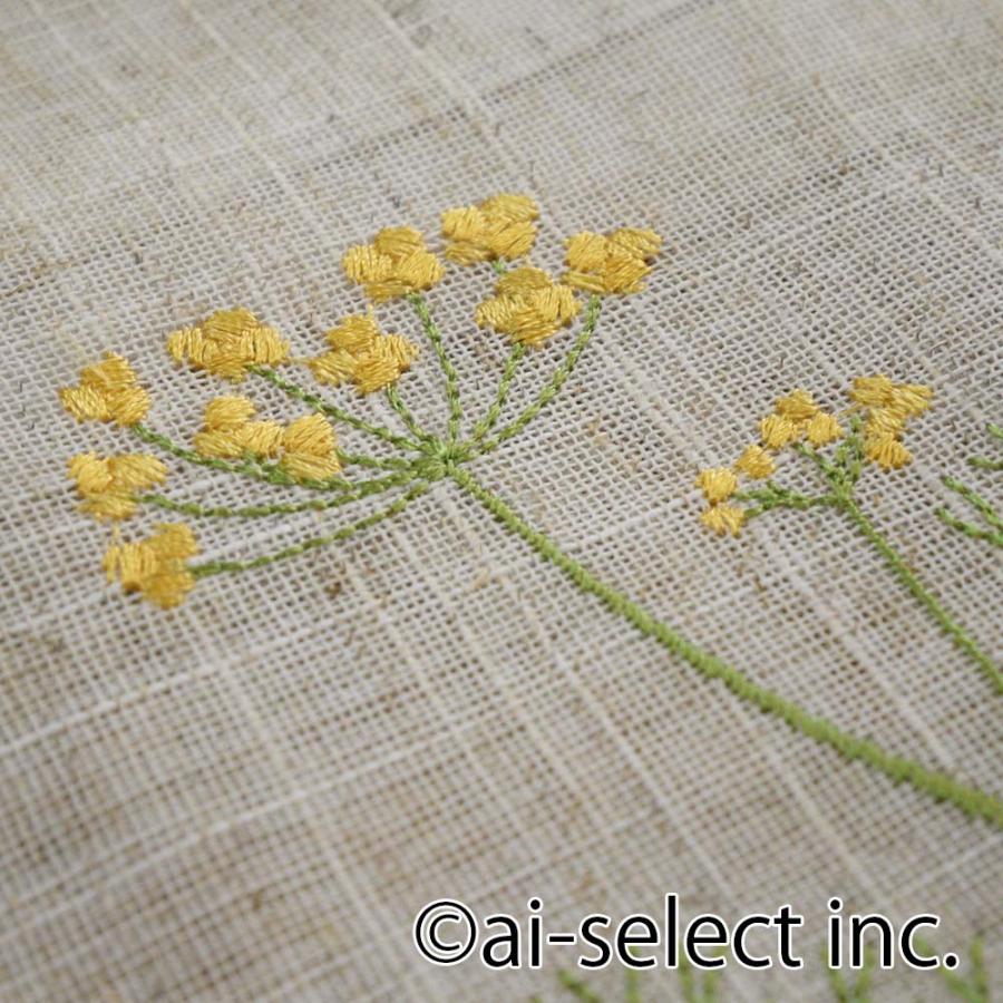 花柄刺繍 木製パーテーション 花柄刺繍 木製パーテーション 花柄