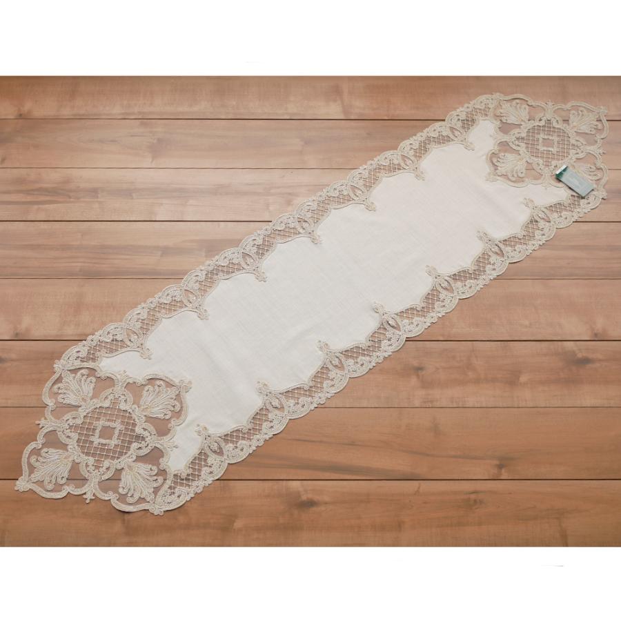 即納 サイズ 43X172cm 楕円 大きなテーブルセンター テーブルランナー