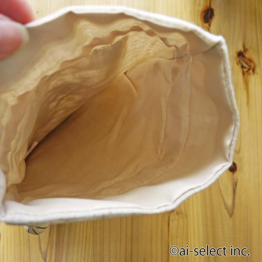 巾着 即納 ミモザ 2025 風水 ラッキー カラー ラベンダー mom ギフト コスメポーチ かわいい イエロー 花 リボン刺繍 リネン smz |  | 06