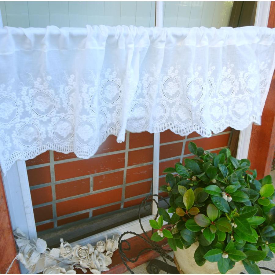 送料無料 30cm丈ベリーショート カフェカーテン 少し目隠し ローズクォーツカフェカーテン小窓用 コットン シンプルナチュラル オフホワイト 薔薇 バ Rose Quartz30 レース雑貨とスリッパのお店ai 通販 Yahoo ショッピング