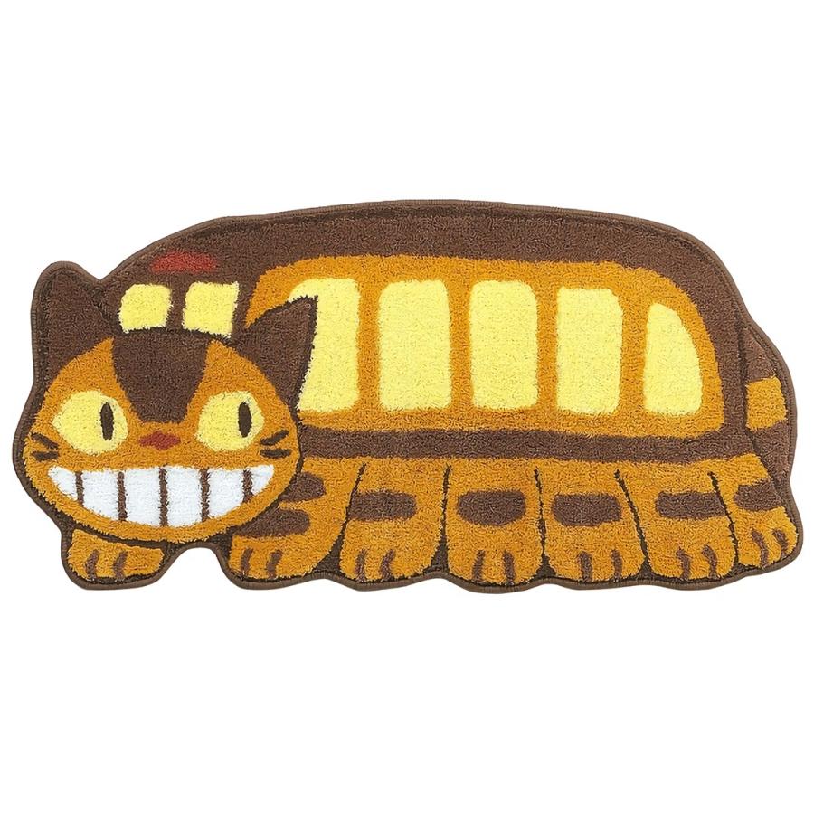 あすつく　アクセントマット となりのトトロ ていしゃ　停車 スタジオジブリ インテリアマット ネコバス 猫バス お子様がいるご家庭にお勧め　子供部屋 |  | 01